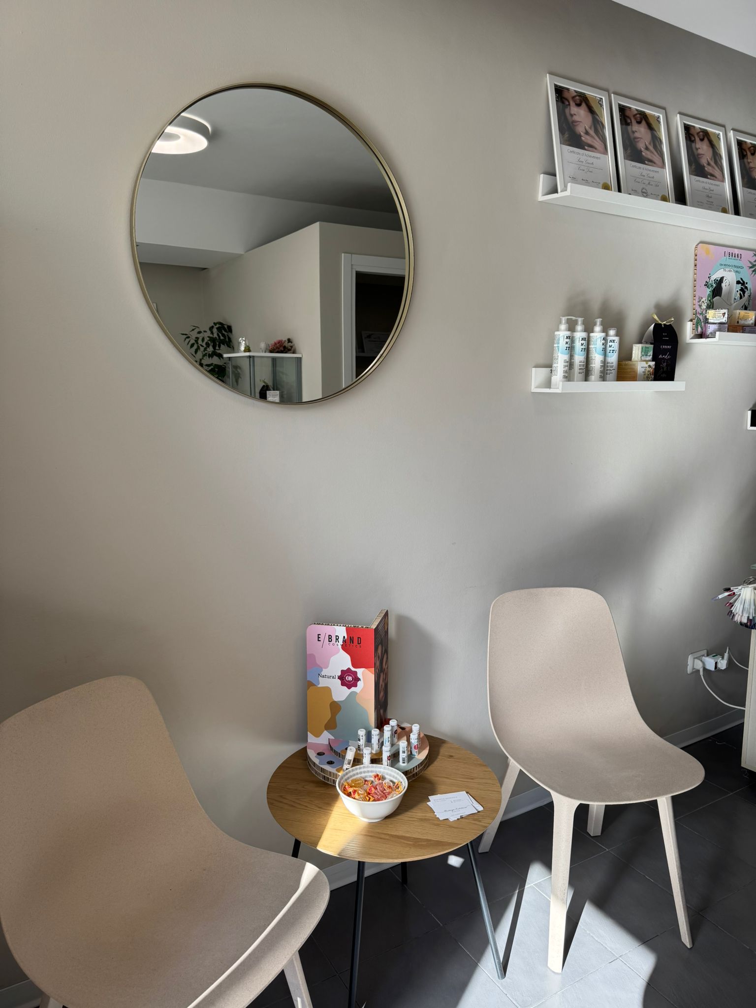 Interno del centro estetico
